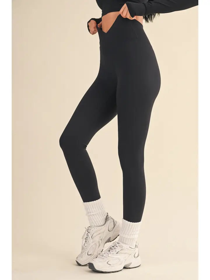 High Waist Crossover Legging