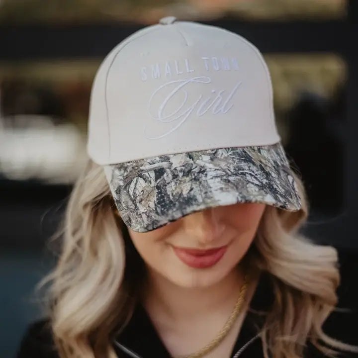 Small Town Girl Trucker Easter Vintage Hat