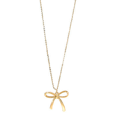 Bow Pendant Necklace