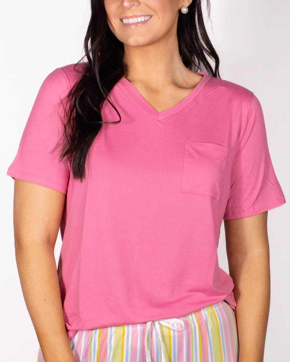 Highlands V-Neck Pocket Tee