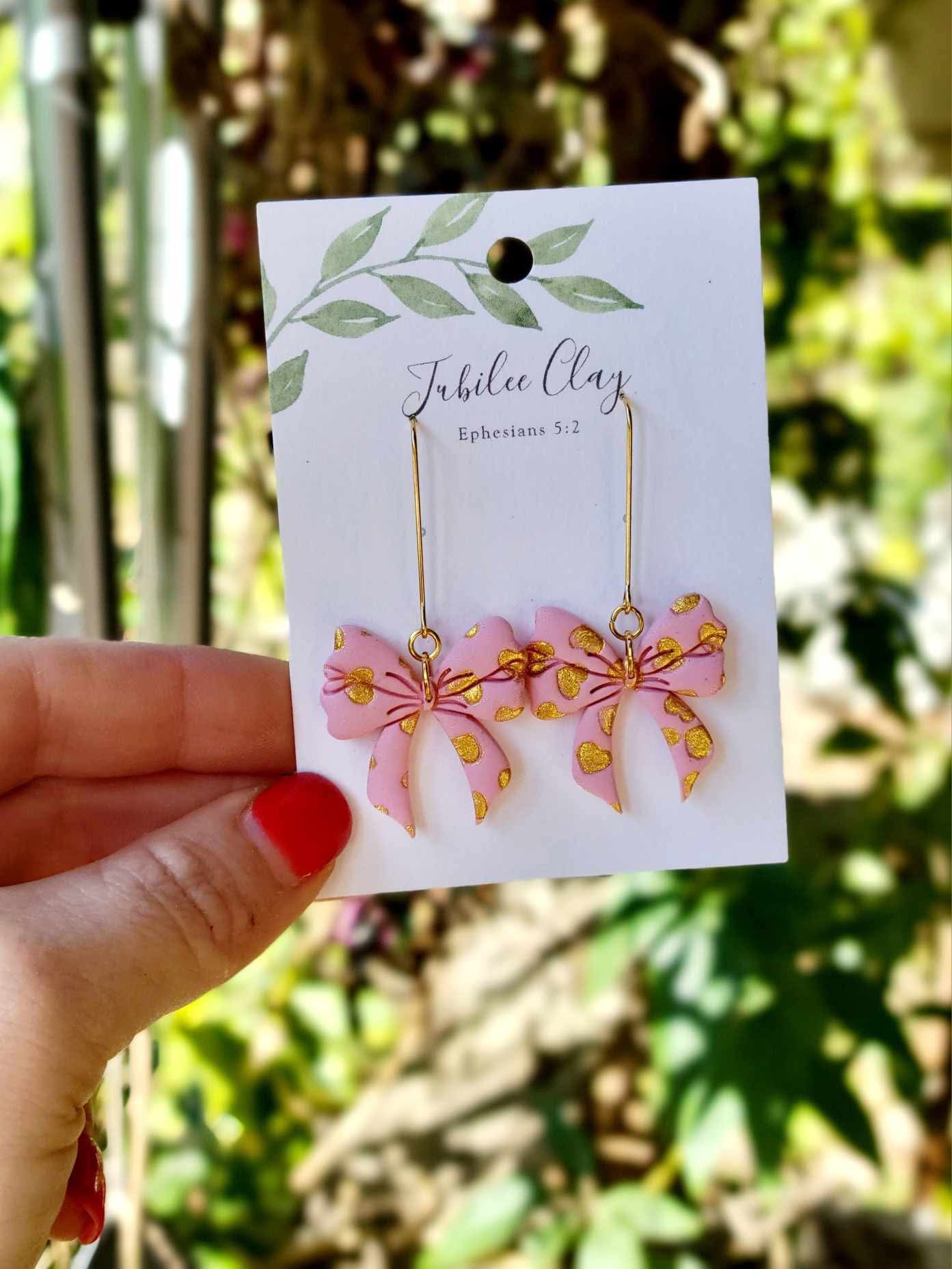 Jubilee Clay Dangle Earrings