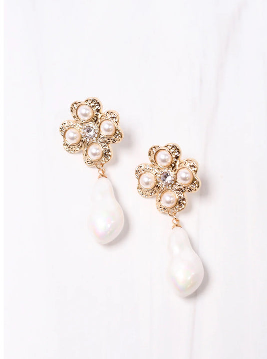 Godfrey Pearl Drop Earring