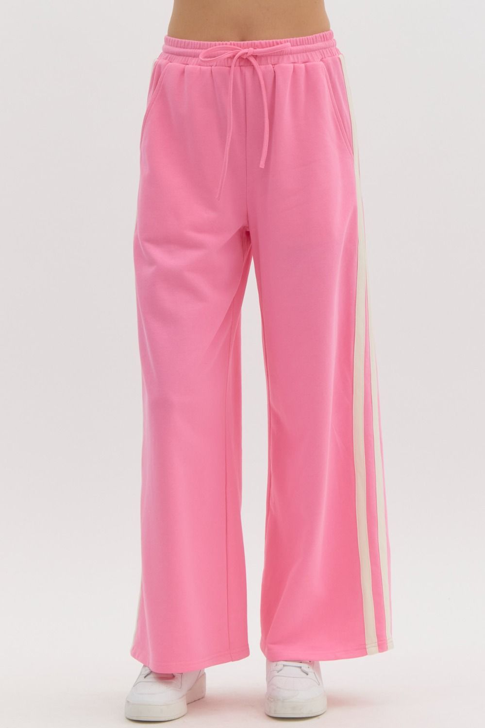 French Terry High Waist Pants