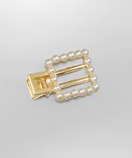 Square Pearl Hair Clip Pin