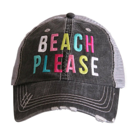 Beach Please Trucker Hat