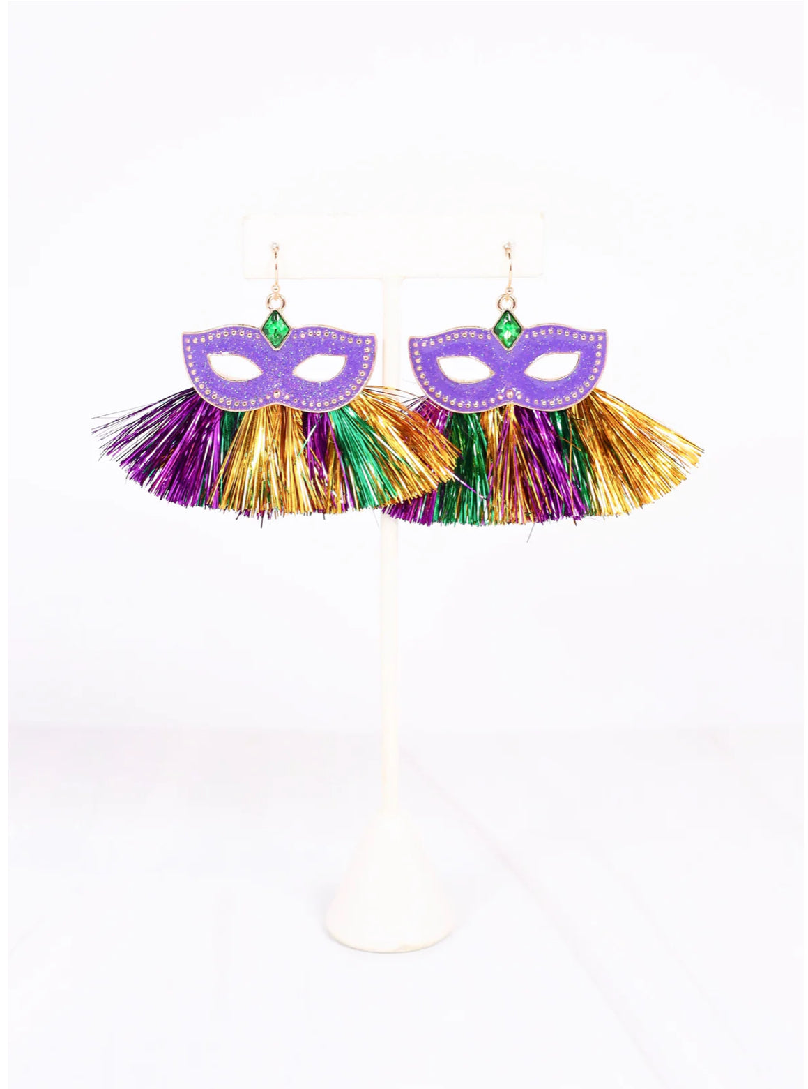 Masque Tassel Earring