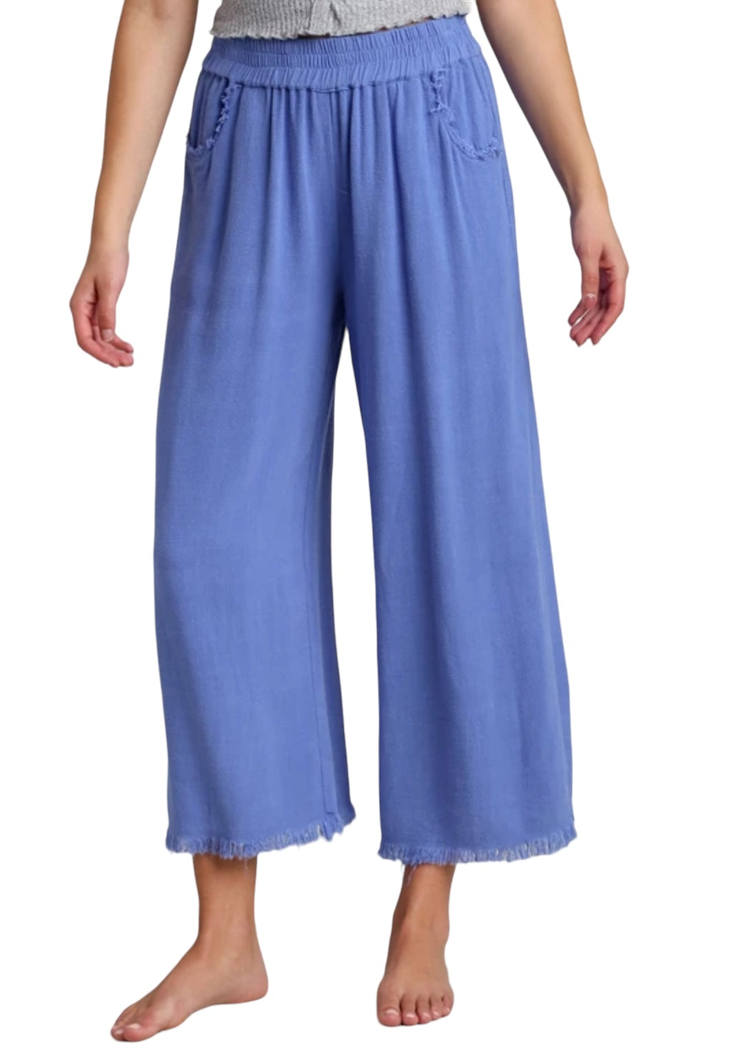 Linen Wide Leg Pants