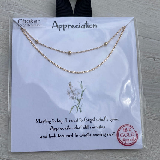 Appreciation Necklace