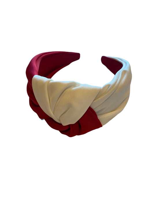 Red/White Headband
