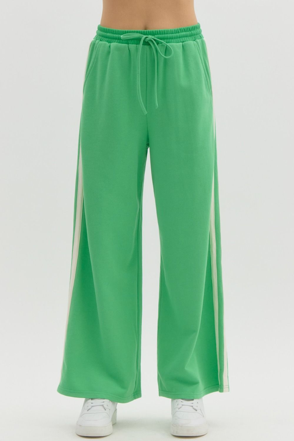 French Terry High Waist Pants