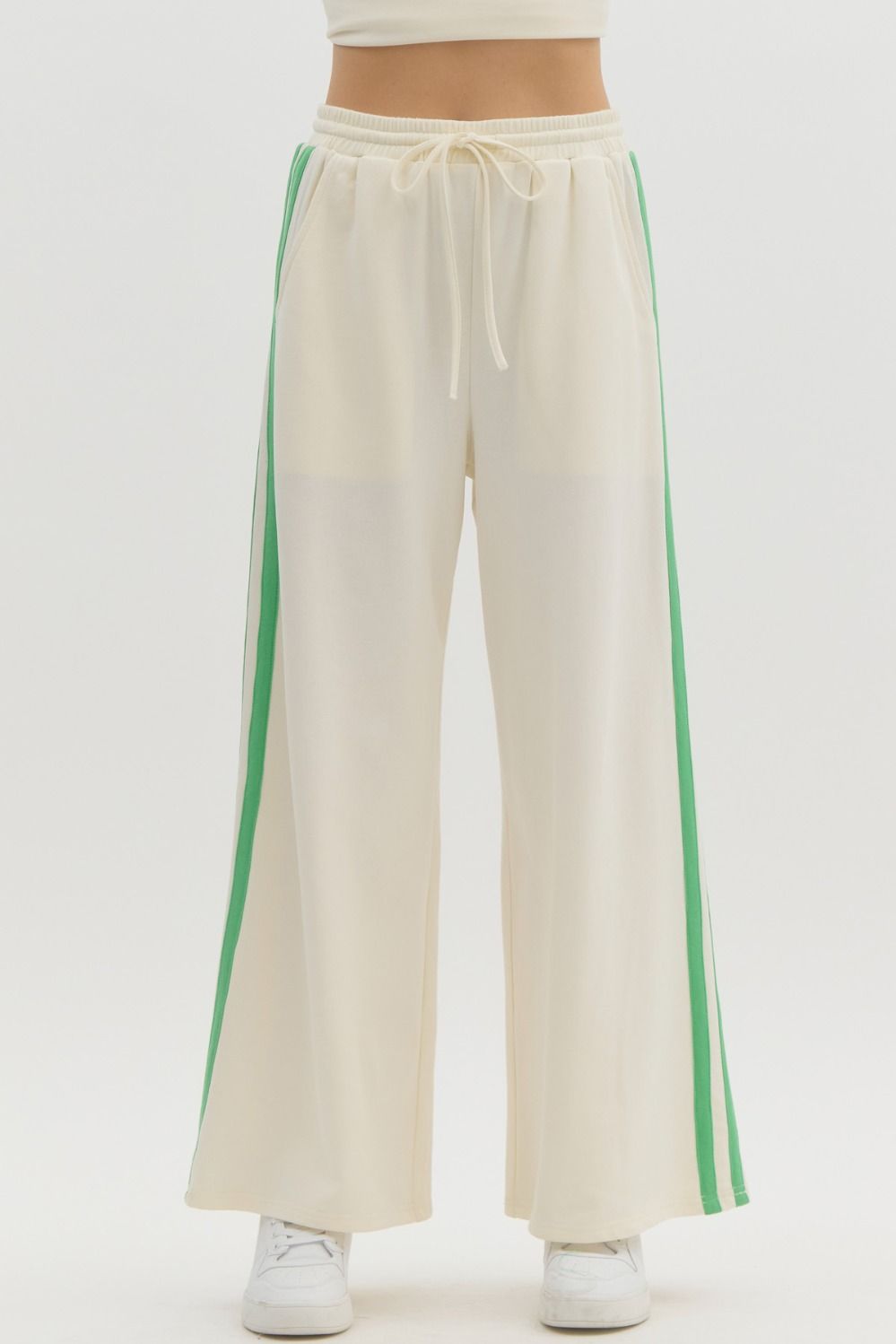 French Terry High Waist Pants