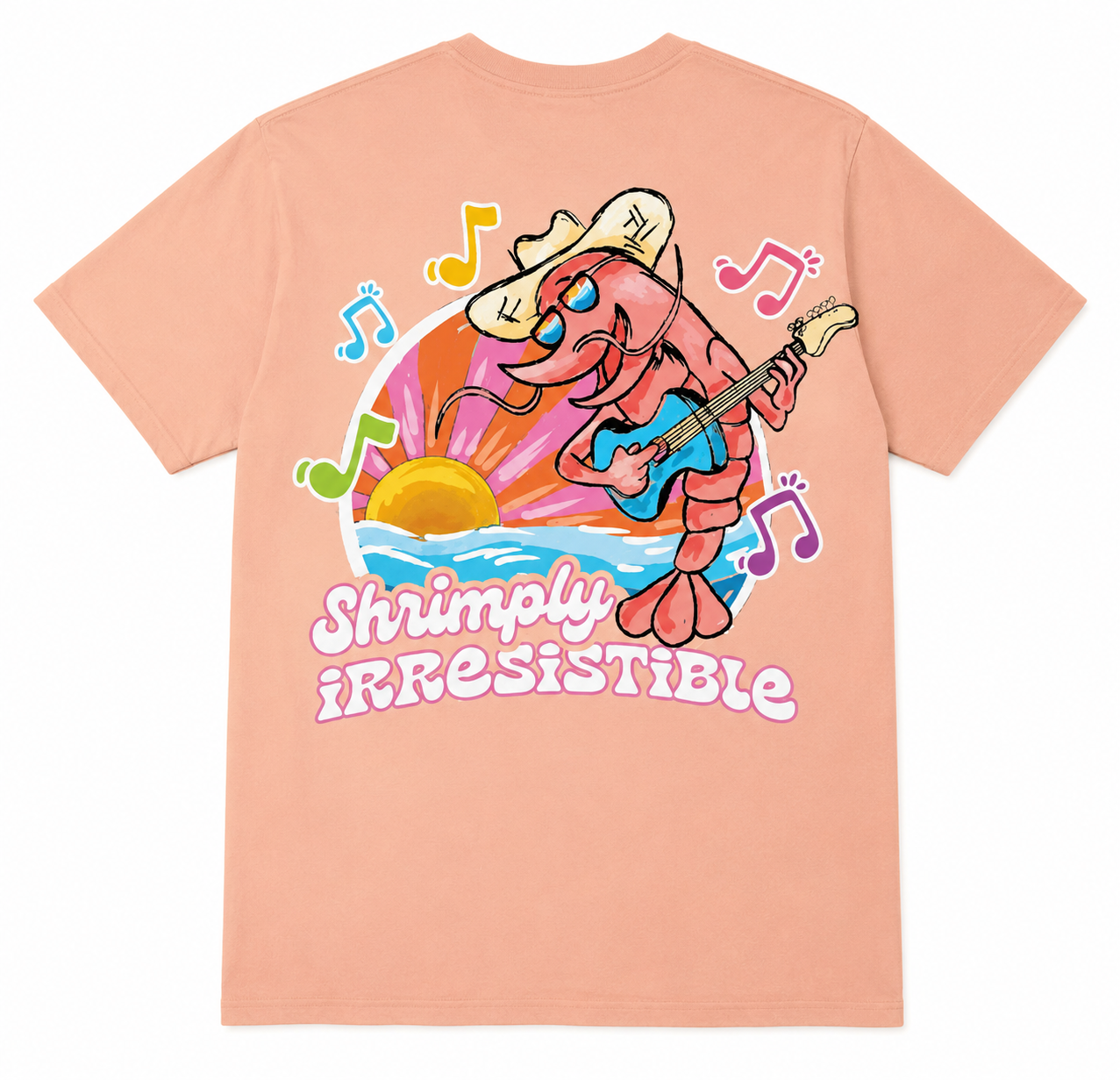 Shrimply Irresistible Shrimp Tee Shirt