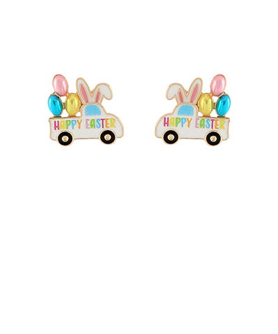 Easter Truck Earrings