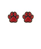 Paw Print Earrings