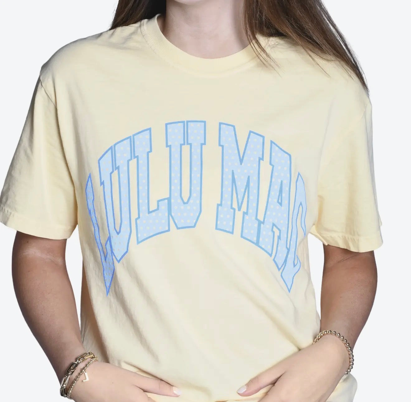 Lulu Mac Polka Dot Butter Tee