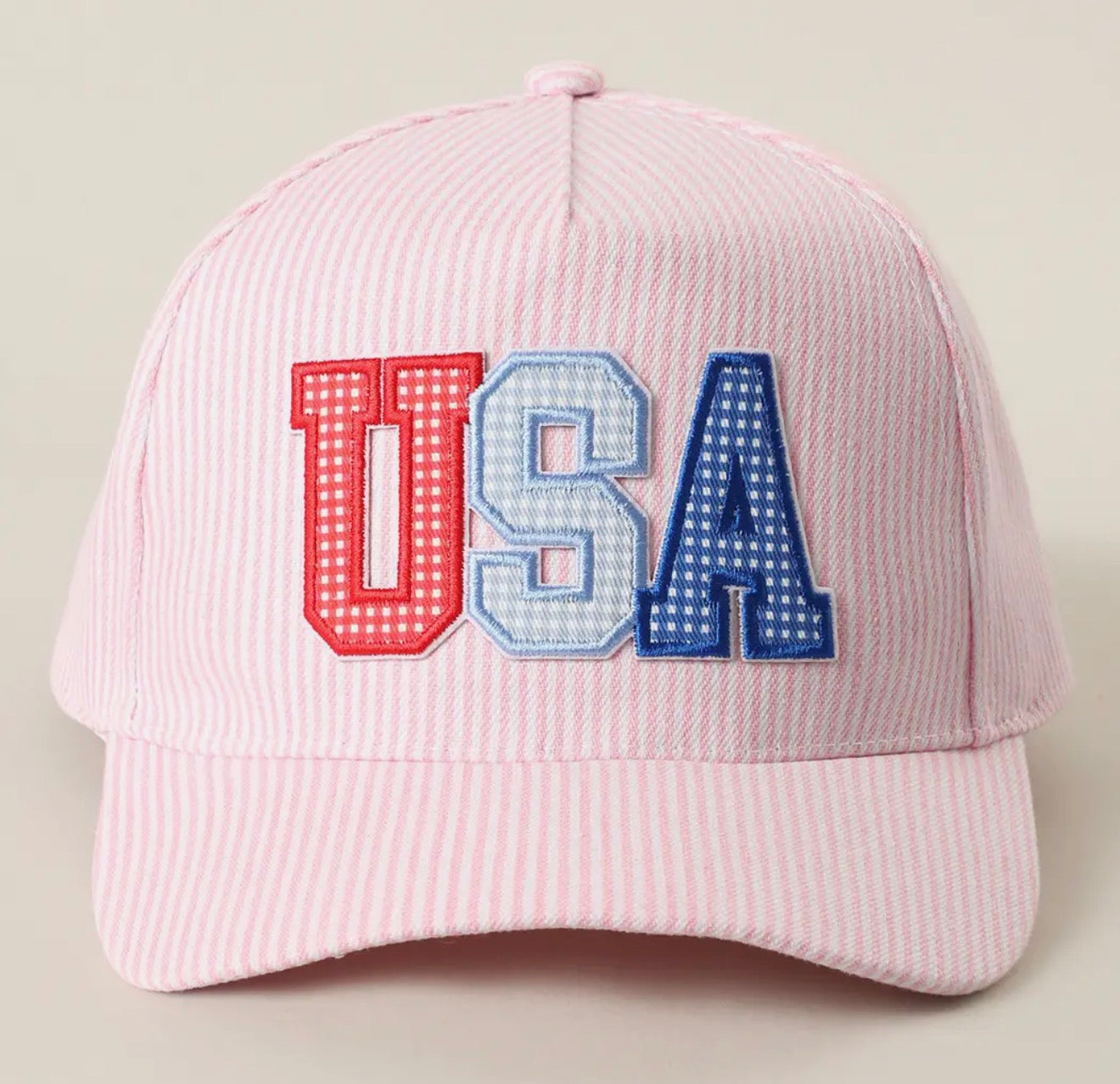 USA Letter Patch Hat Cap