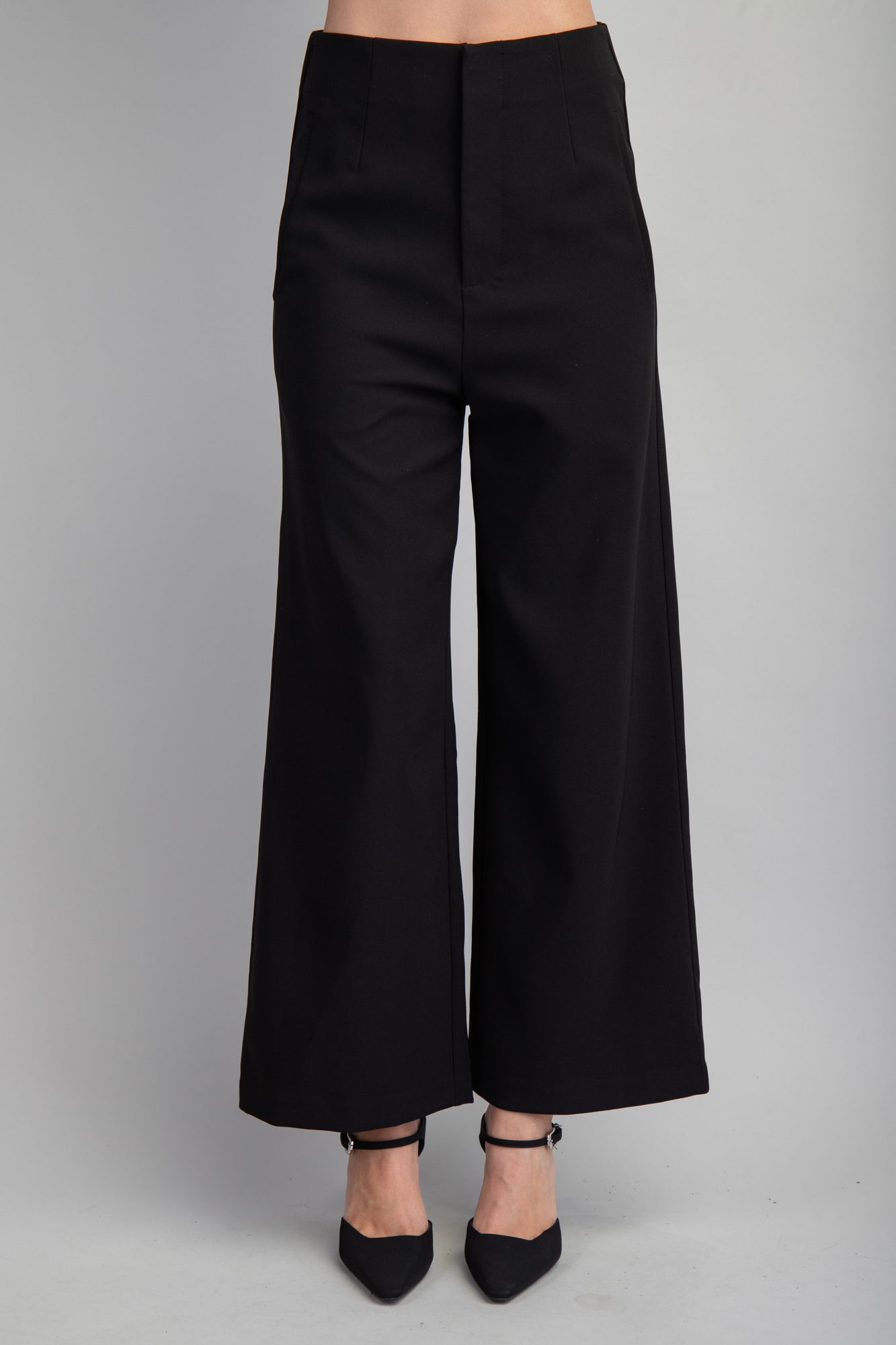 High Waist Wide Pants