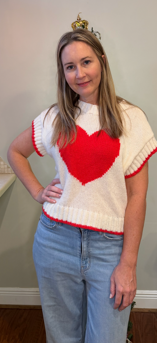 Box Heart Sweater