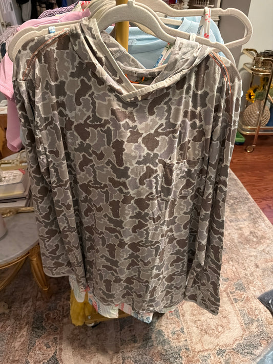 Backwater Camo Hoodie