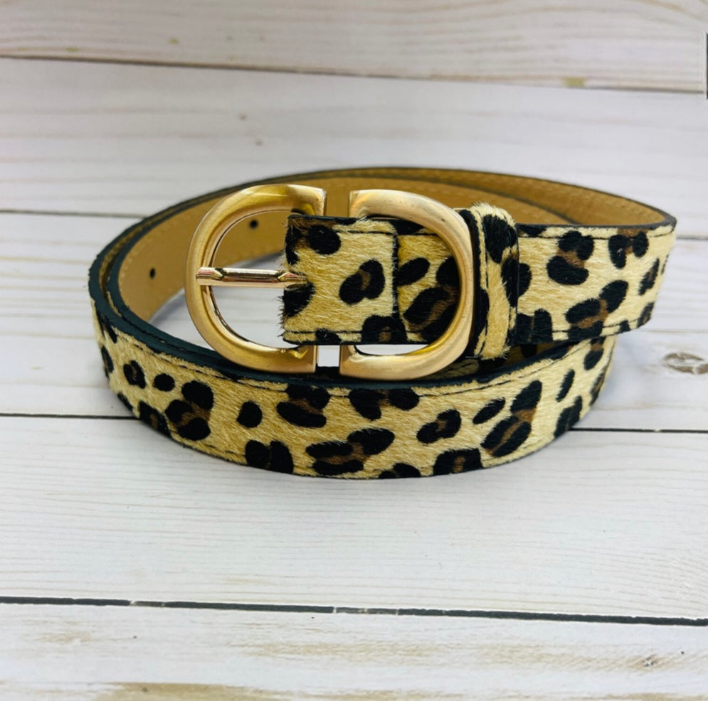 Leopard Belt