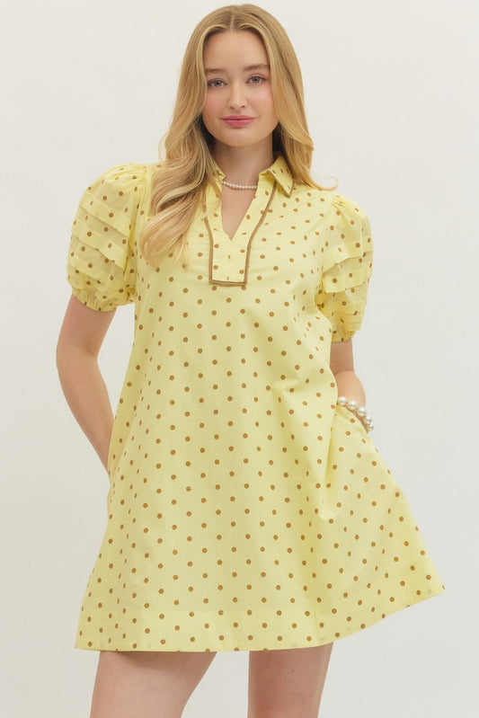 Charleston Dot Dress