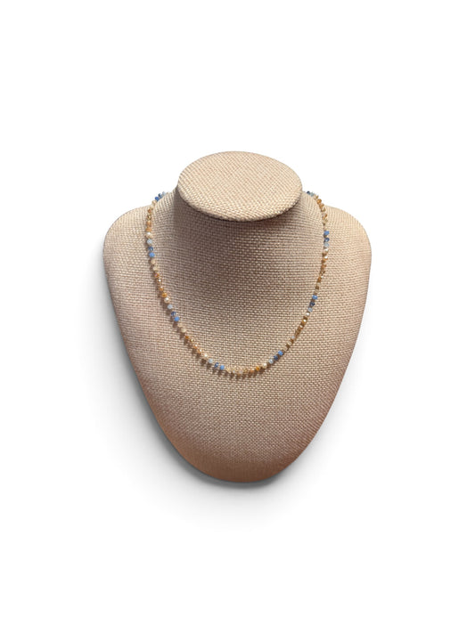 Blue Beaded Necklace