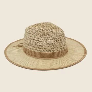 Georgetown Two Tone Hat Natural