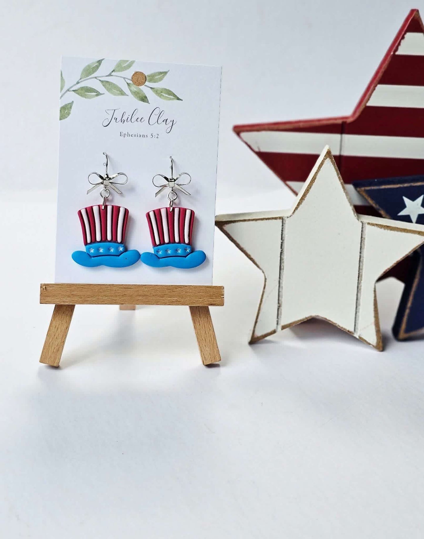 Jubilee Clay Dangle Earrings