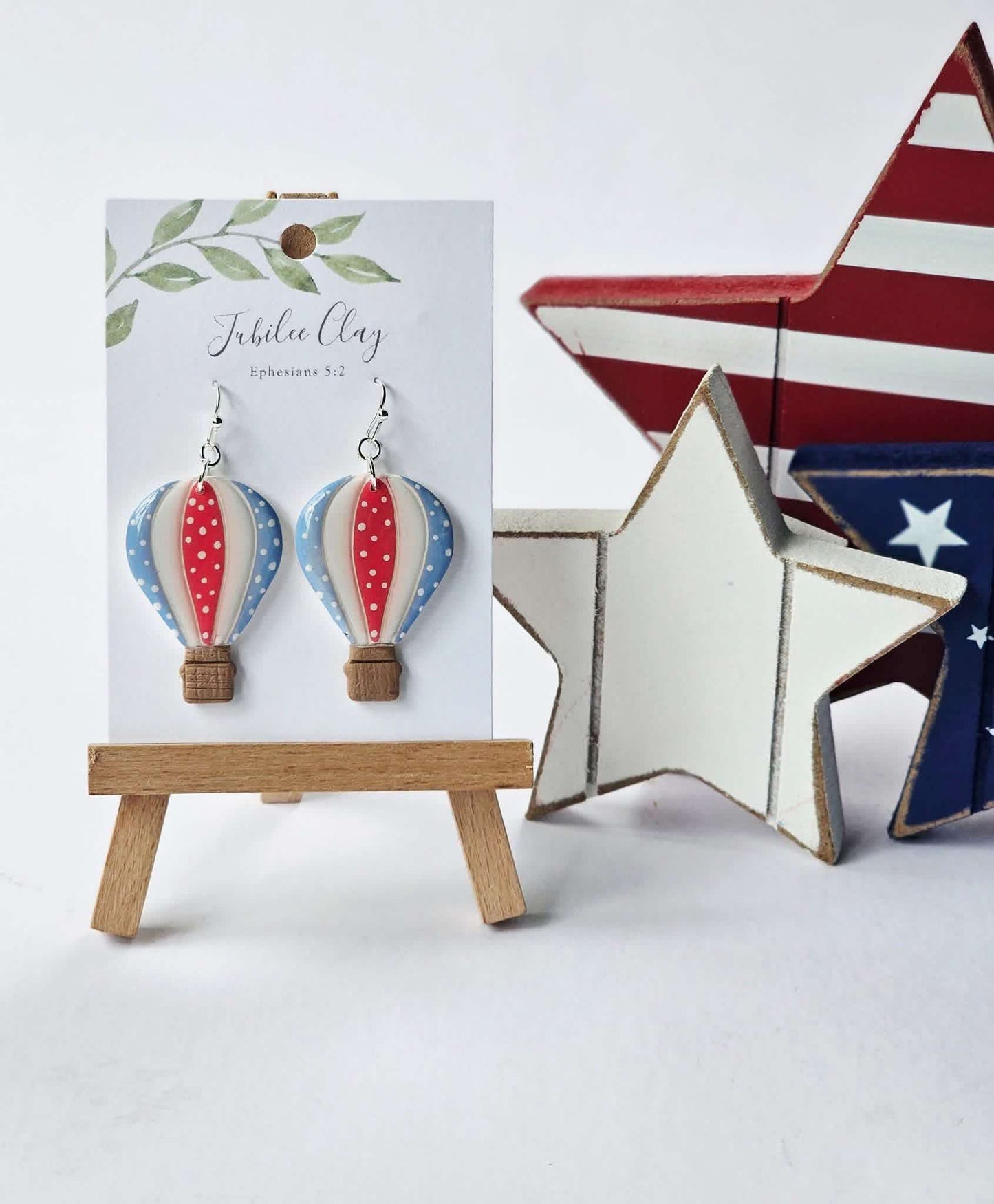 Jubilee Clay Dangle Earrings