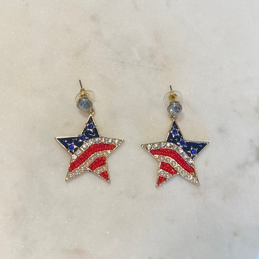 Embellished Star Earring