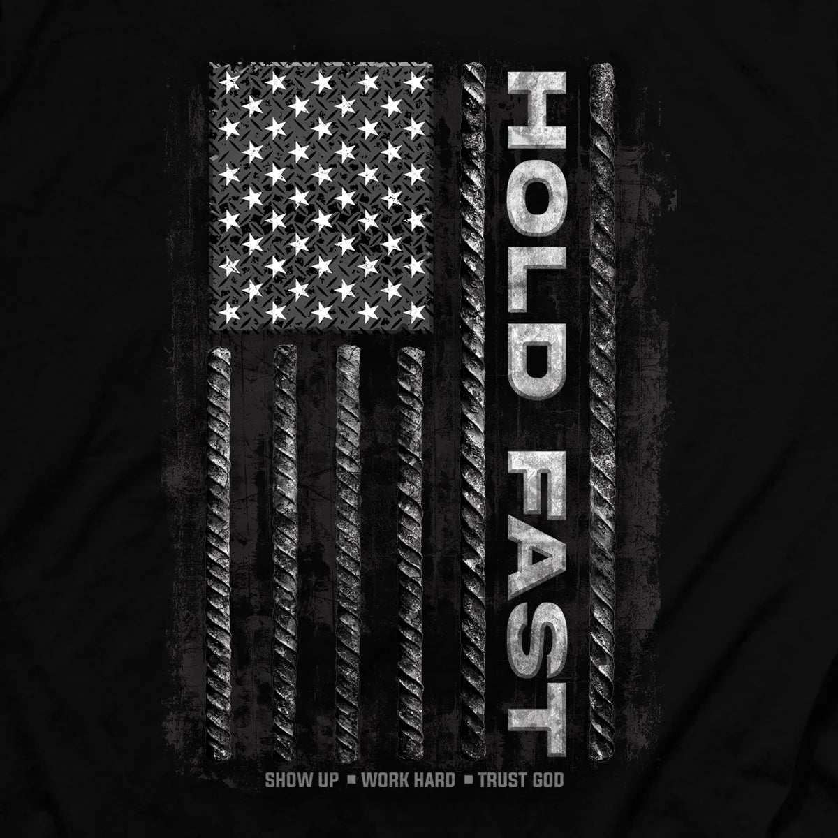 Hold Fast Rebar Flag T-Shirt