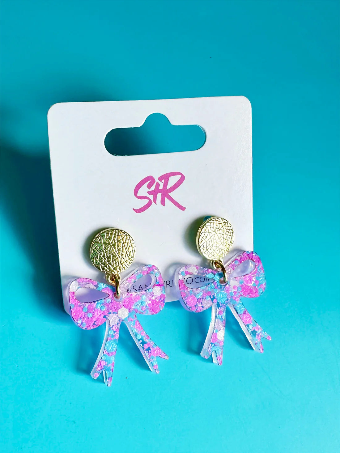 Petite Bow Dangle Earring