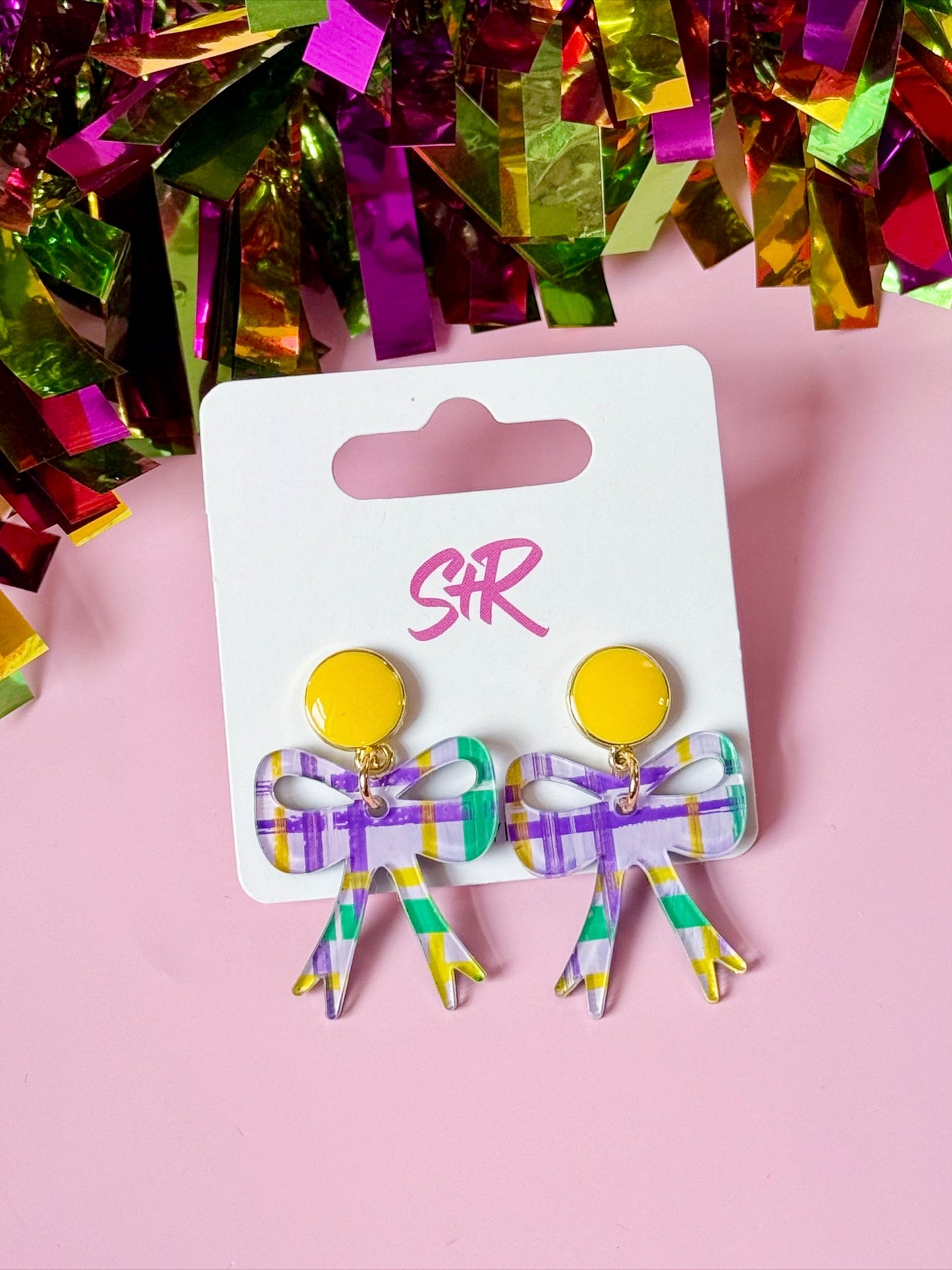 Petite Bow Dangle Earring