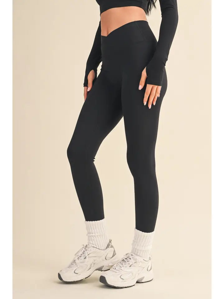 High Waist Crossover Legging