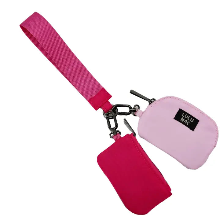 Lulu Mac Double Pouch Wristlet