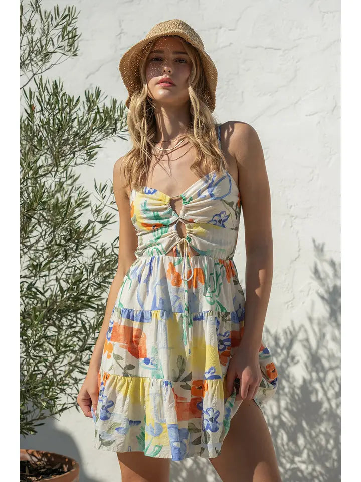 Painted Petals Dress