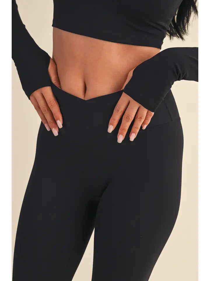 High Waist Crossover Legging