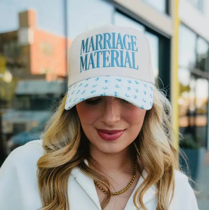 Marriage Material Trucker Hat
