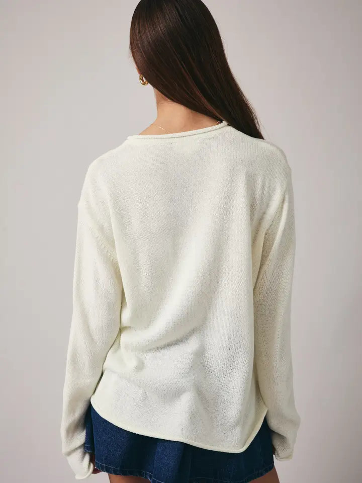 Salty Round Neck Sweater