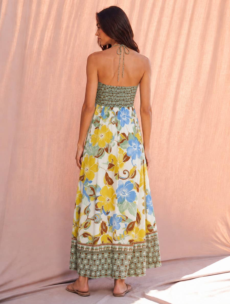 Sunlit Garden Maxi Dress