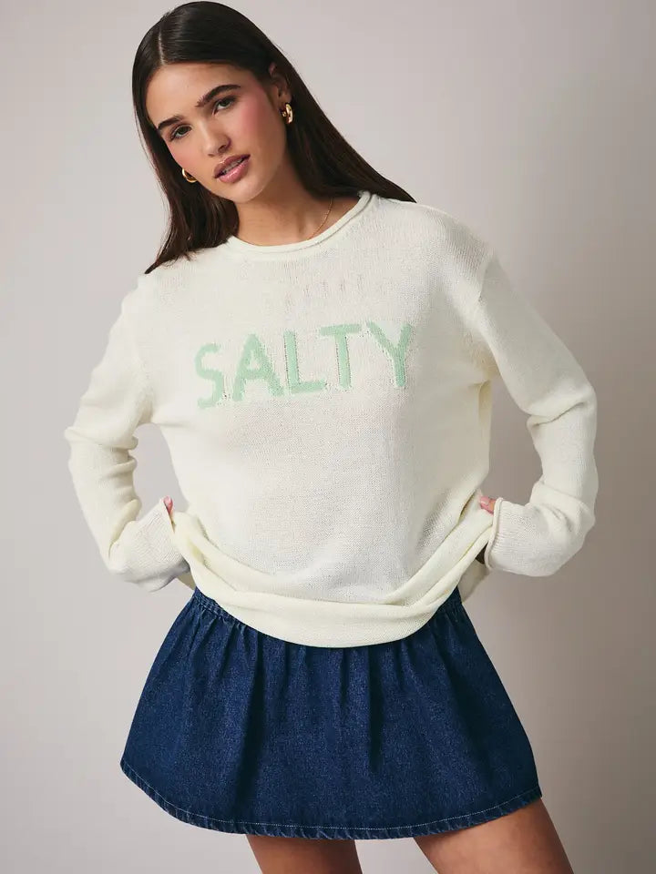 Salty Round Neck Sweater
