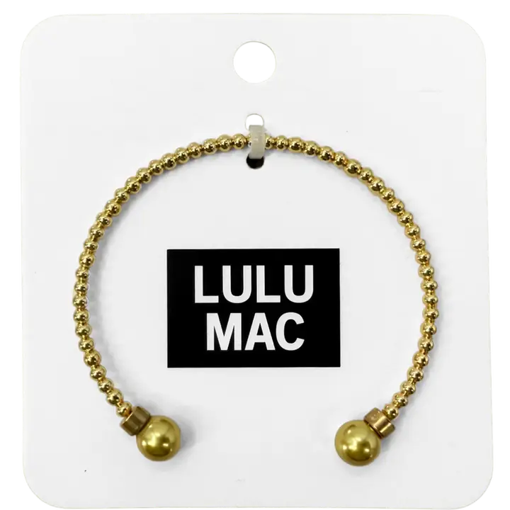 Lulu Mac Gold CF-1008 Dangle Bracelet