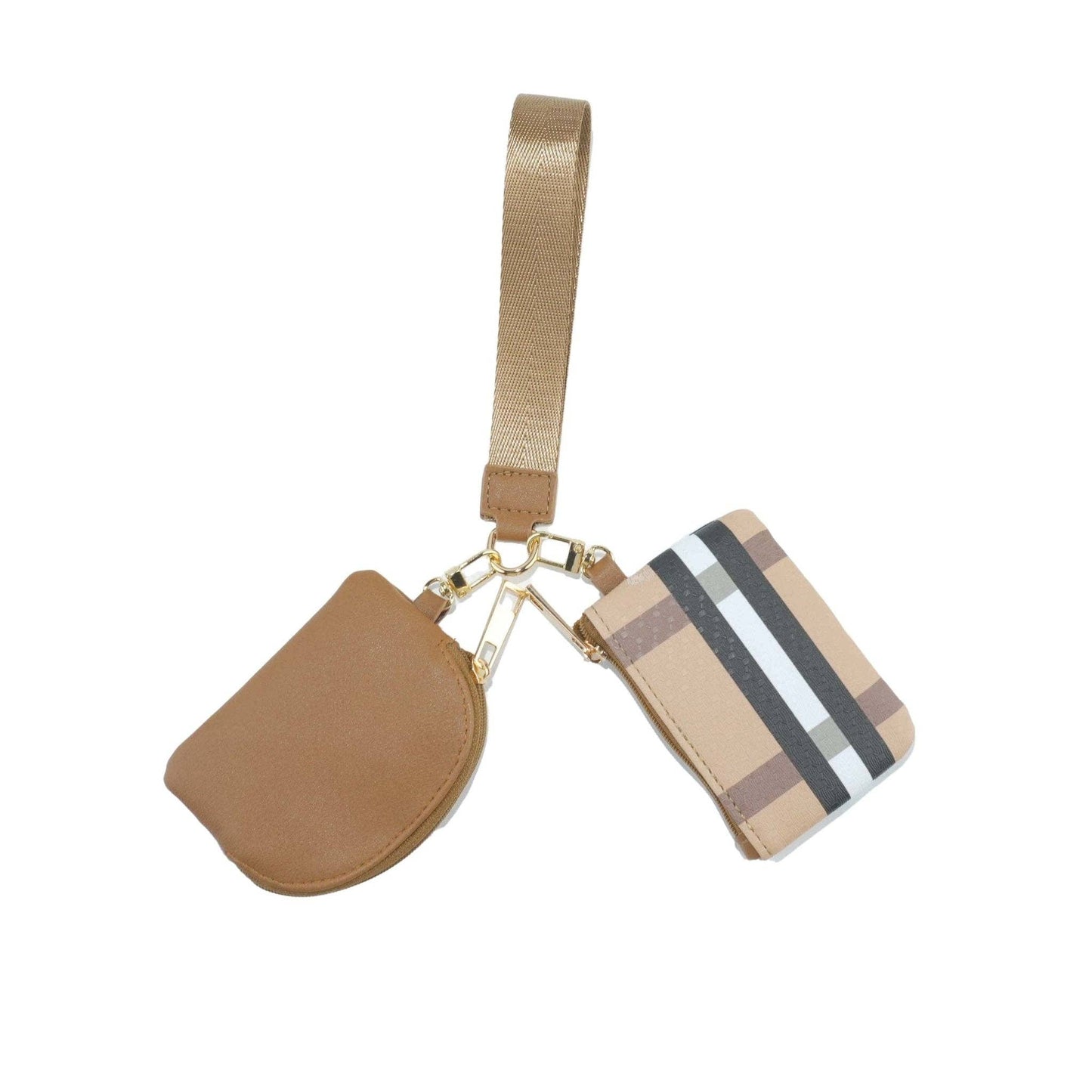 Isa Dual Pouch Wristlet