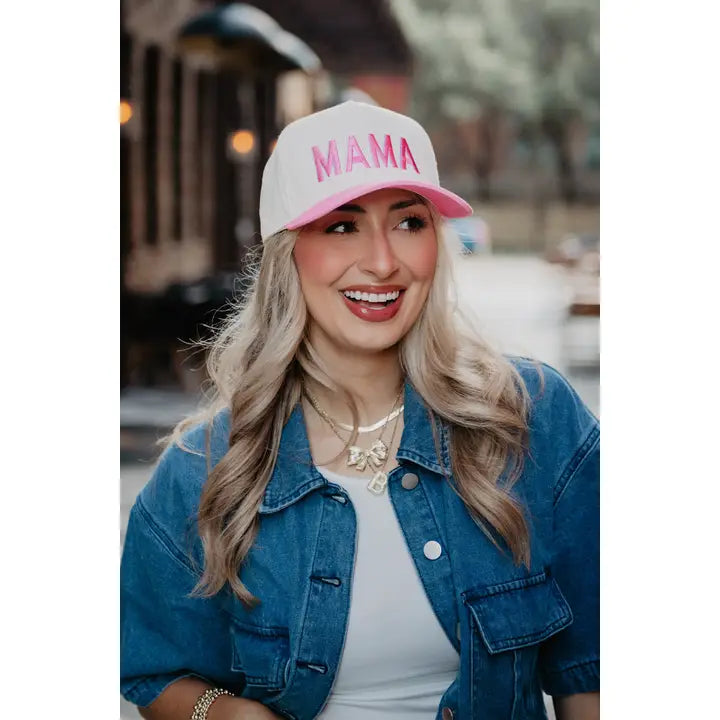 Mama Two-Toned Vintage Hat