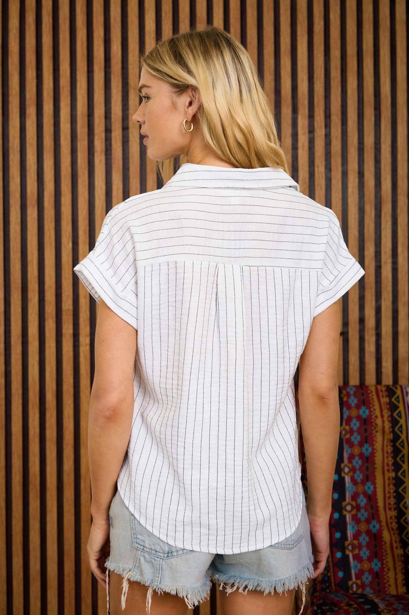 Seaside Stroll Stripe Top