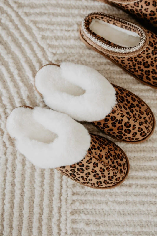 Leopard Slippers