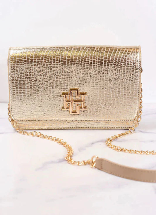 Bryn Gold Crossbody