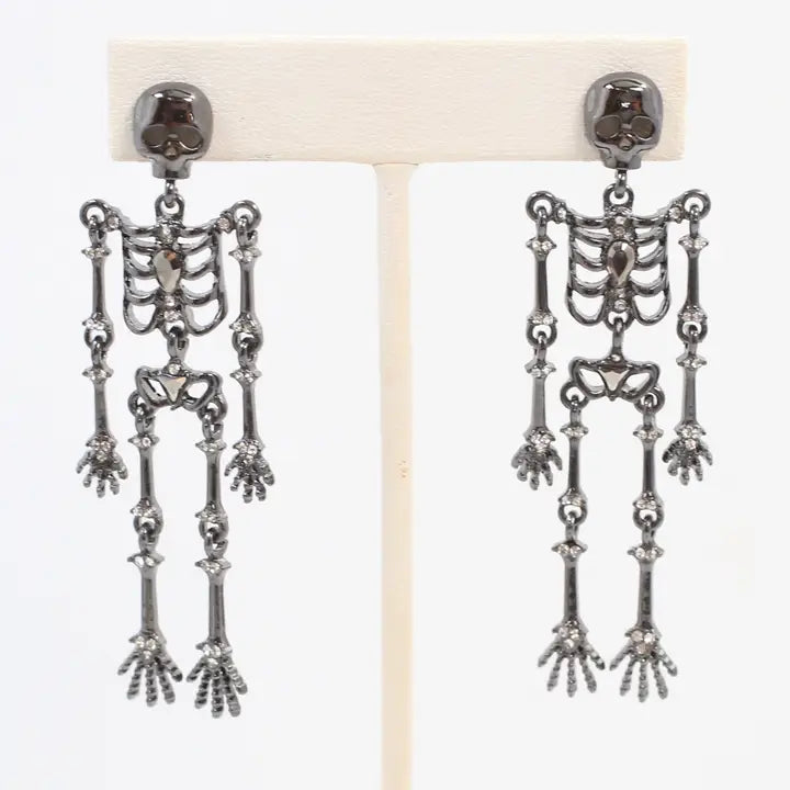 Skeleton Drop Earrings