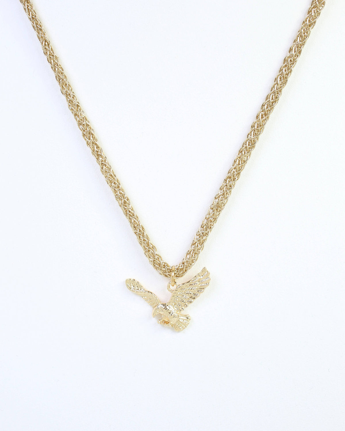 Corie Cord Necklace Eagle Gold