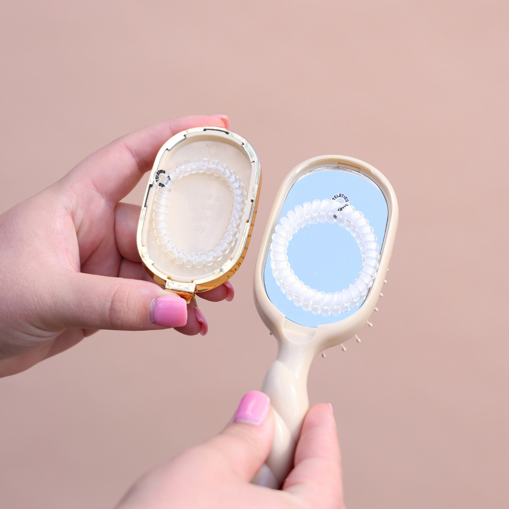 Mini Detangler Brush | Tan | Medium